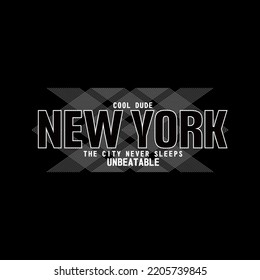 vector new york text lettering stylish images design
