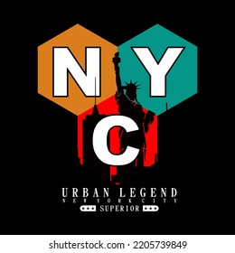 vector new york text lettering stylish images design