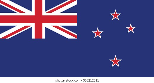 Vector of New Zealand flag.