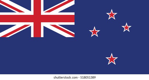 Vector New Zealand flag page symbol for your web site design New Zealand flag logo, app, UI. New Zealand flag Vector illustration, EPS10.