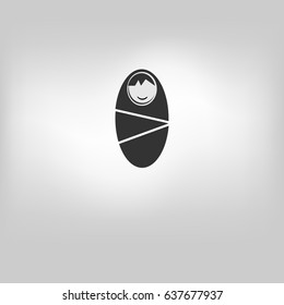 vector newborn, neonatal icon illustration on background