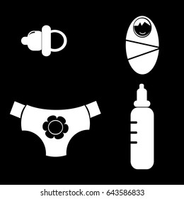 vector newborn, neonatal icon illustration on background