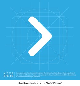 Vector Next arrow icon. Vector forward Icon