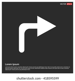 Vector Next arrow icon. Vector forward Icon