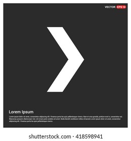 Vector Next arrow icon. Vector forward Icon