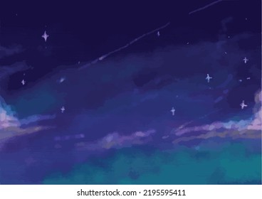 Vector - night background. dark screen wallpaper.