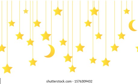 12,626 Hanging Stars Moon Images, Stock Photos & Vectors | Shutterstock