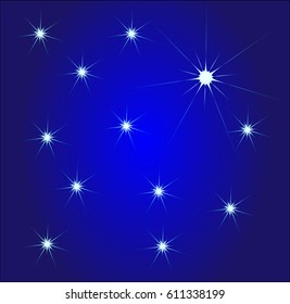 Vector night starry sky background. - Illustration
Star - Space, Star Shape, Night, Winter, Space
