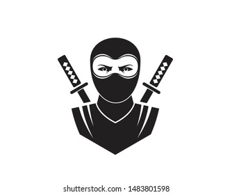 Vector Ninja Company Logo Stock Vector (Royalty Free) 1483801598 ...