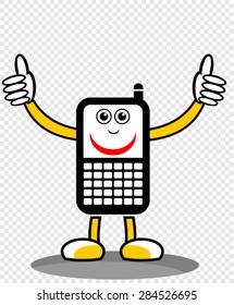 Vector no cell phone 