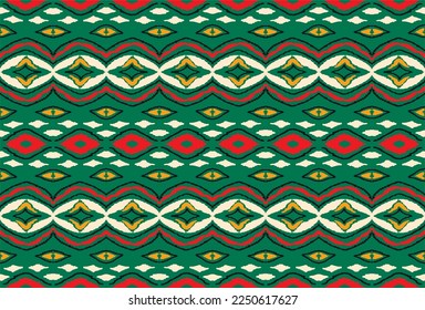 Image vectorielle ornement nordique. motif hivernal harmonieux scandinave, dessin de la frontière pour tissu de mode, tricot, textile, broderie croisée. Arrière-plan norvégien aux couleurs rouge et bleu