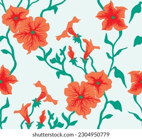 Vector nordic ornament. winter scandinavian seamless pattern, border design for fashion fabric, knit, textile, cross embroidery. Norwegian background with red and blue colors
