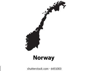 Vector of Norway