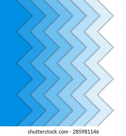 Vector notched background template