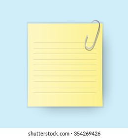 Vector Note Paper