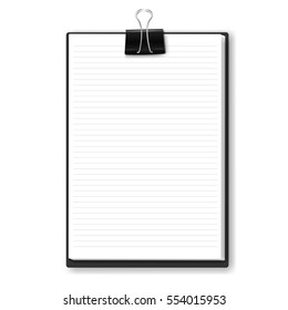 Vector Note Paper