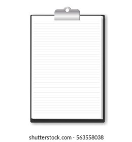 Vector note paper