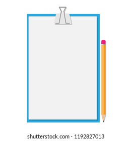 Vector Note Paper, business document, list