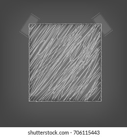 Vector Note Paper, pencil sketched
