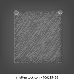 Vector Note Paper, pencil sketched