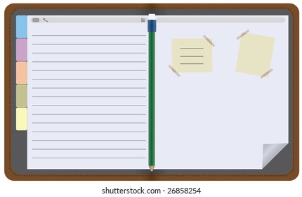 vector notebook