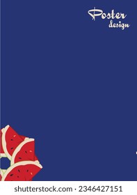 vector notebook design with three pages. vector poster , template , banner , card design, journal design card design . planer 