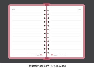 Diary Page Images, Stock Photos & Vectors | Shutterstock