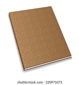vector notebook from recycled paper