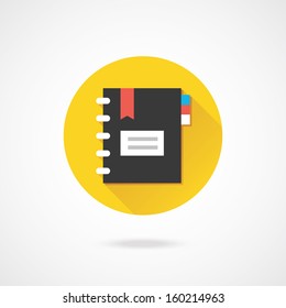 Vector Notepad Icon