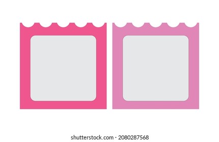 vector notepad icon,paper,note,pad,pink color png and vector on white background, premium quality hd