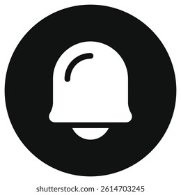 Vector notification bell icon. Perfect for app and web interfaces, infographics, presentations, marketing, etc.