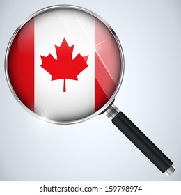 Vector - NSA USA Government Spy Program Country Canada