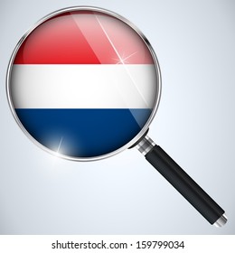 Vector - NSA USA Government Spy Program Country Netherlands