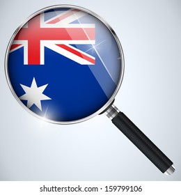 Vector - NSA USA Government Spy Program Country Australia