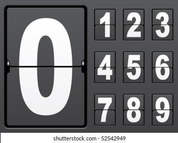 vector number of mechanical panel