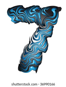 vector number seven
