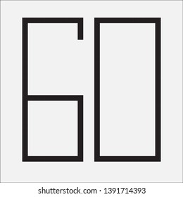 vector number sixty pixel art