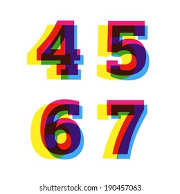 Vector numbers