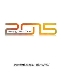 Vector numbers of the new year 2015