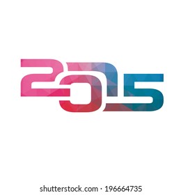 Vector numbers of the new year 2015