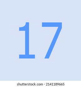 Vector of numbers. Perfect for kids book, poster learn for kids, etc.