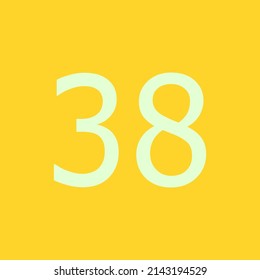 Vector of numbers. Perfect for kids book, poster learn for kids, etc.