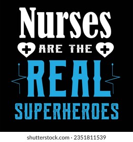 
Vector Nurse illustration t-shirt or poster Design 