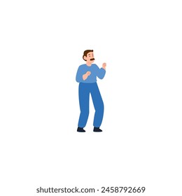 vector nurse pose for national nurses day medical