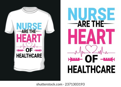 Vector nurse t shirt design template,Happy Nurses Day .T-Shirt Design. Nurse T-shirt. Nurse Template.