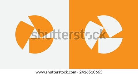 vector o icon O letter logo