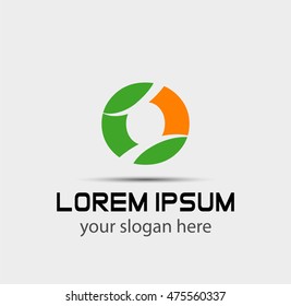 Vector O logo icons
