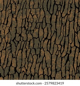 vector oak camouflage, real tree camo pattern