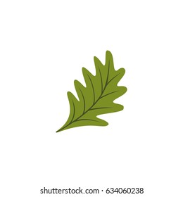 Vector Oak Leaf Logo Stock Vector (royalty Free) 634060238 