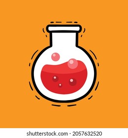 vector object about a potion that can be used and added for any purpose you want especially very suitable for Halloween.